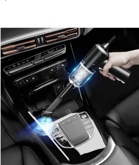 3 in 1 Mini Car Vacuum Cleaner – Wireless, Rechargeable Handheld Vacuum with Blower & Dust Cleaner for Car & Home - Image 4