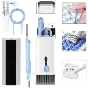 7-in-1 Electronic Cleaner Kit – Multi-Purpose Cleaning Tools for Gadgets & Accessories