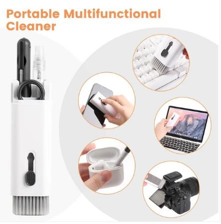 7-in-1 Electronic Cleaner Kit – Multi-Purpose Cleaning Tools for Gadgets & Accessories - Image 2