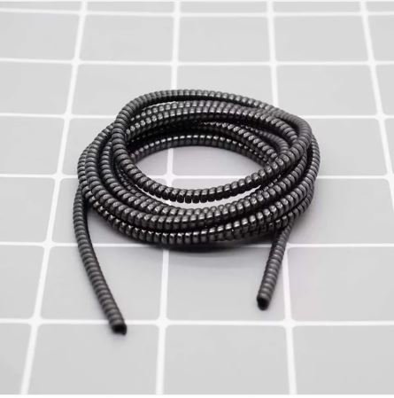 Metallic Cable Protector Spiral Wrap for Charging Cords, Earphones & Headphones | Anti-Break Wire Saver Cable Guard - Image 6