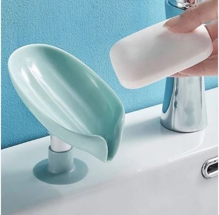 Self Draining Soap Holder Stand – Sabudani Soap Dish Holder with Water Drain Design for Bathroom & Kitchen (1 Pc) - Image 4