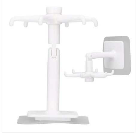 360° Rotating Folding Self-Adhesive Waterproof Wall Mounted Hook - Image 3