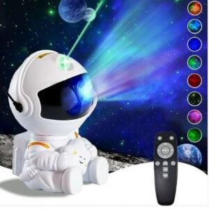 Astronaut Galaxy Projector Night Light with Remote | Nebula Star Sky Lamp