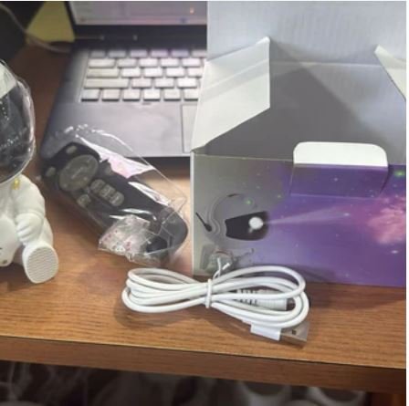 Astronaut Galaxy Projector Night Light with Remote | Nebula Star Sky Lamp - Image 2