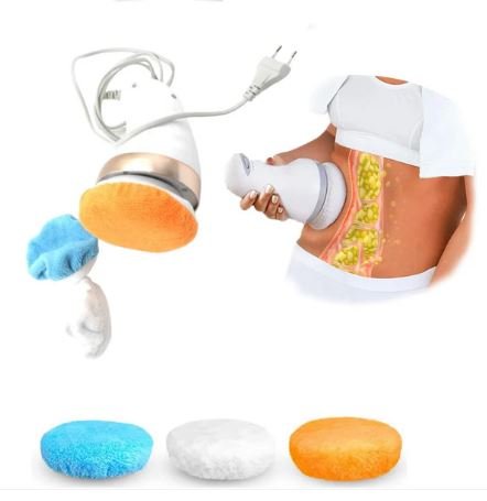 Body Sculpting Massager with 3 Pads – Adjustable Speed Handheld Full Body Massager (1 Pc)