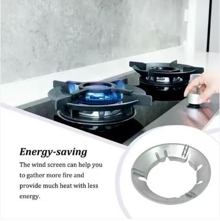 Gas Stove Burner Cover / Stand – Heat Resistant Kitchen Burner Protector (221 Gm, 1 Pc) - Image 4