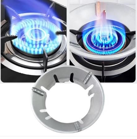 Gas Stove Burner Cover / Stand – Heat Resistant Kitchen Burner Protector (221 Gm, 1 Pc) - Image 3