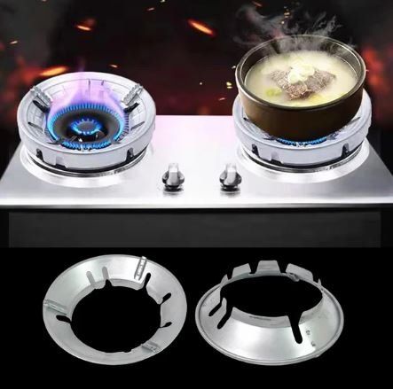 Gas Stove Burner Cover / Stand – Heat Resistant Kitchen Burner Protector (221 Gm, 1 Pc) - Image 2