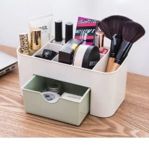 Makeup Cutlery Storage Box for Girls – Multi-Purpose Organizer for Cosmetics & Accessories