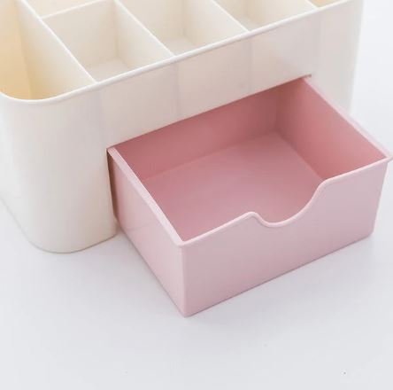 Makeup Cutlery Storage Box for Girls – Multi-Purpose Organizer for Cosmetics & Accessories - Image 3