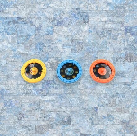 Mini Slide Projector Learning Toy for Kids with 3 Slides & Animated Pattern - Image 5