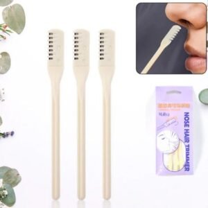 Nose Hair Removal Trimmer Razor Kit with Blade for Men & Women (3 Pcs Set)
