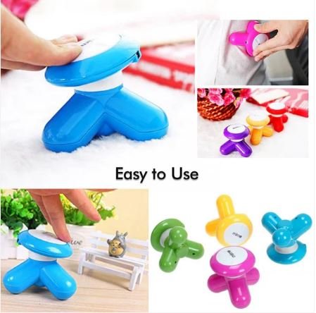 USB Vibration Full Body Massager for Pain Relief & Muscle Relaxation (1 Pc) - Image 4