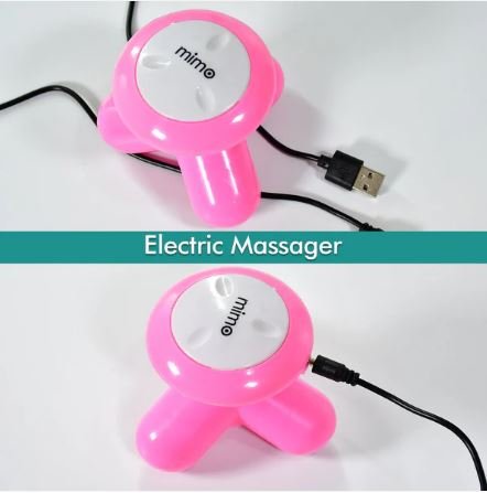 USB Vibration Full Body Massager for Pain Relief & Muscle Relaxation (1 Pc) - Image 3