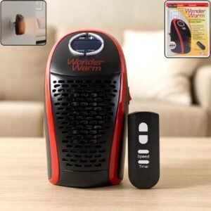 Wonder Warm 400W Wall Plug Room Heater with Remote Control (1 Pc)