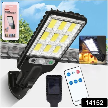 High-Power Solar LED Street Light with Motion Sensor & Remote Control by DeoDap - Image 7