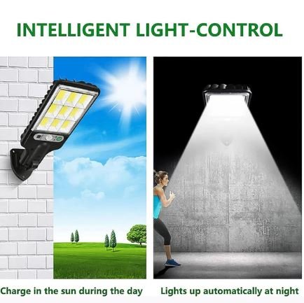 High-Power Solar LED Street Light with Motion Sensor & Remote Control by DeoDap - Image 6