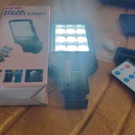 High-Power Solar LED Street Light with Motion Sensor & Remote Control by DeoDap - Image 2