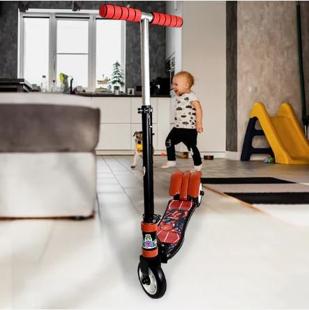 Kids 3-Wheel Leg Push Scooter with Adjustable Height for Ages 4–8 Years - Image 5