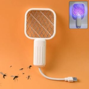 Rechargeable Electric Mosquito Swatter Racket (1 Pc)