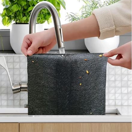 Thickened Magic Wipe Multi-Functional Cleaning Rag for Home, Kitchen & Car (Pack of 20) - Image 4