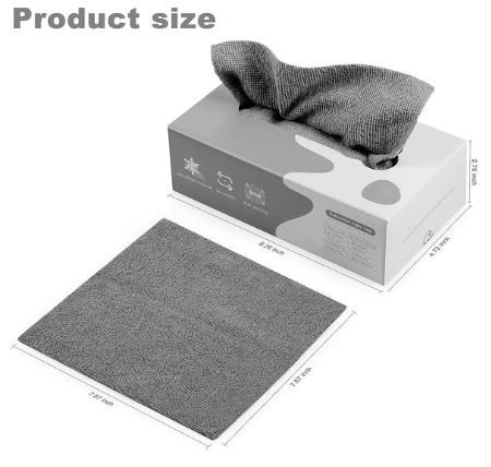 Thickened Magic Wipe Multi-Functional Cleaning Rag for Home, Kitchen & Car (Pack of 20) - Image 3