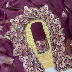 Ashwini Royal Zari Embroidery Saree