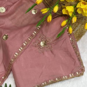 Avantikaa Designer Beads Embroidery Saree