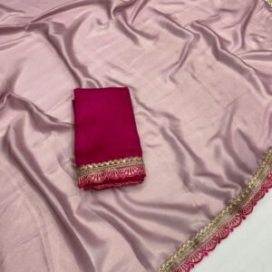 Chikoo Rani Royal Embroidery Saree