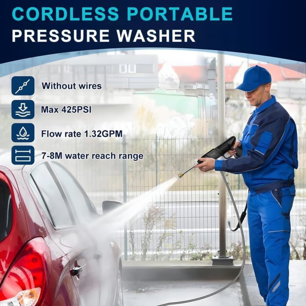 High Pressure Car Washing Gun - Professional Cleaning Tool - Image 2
