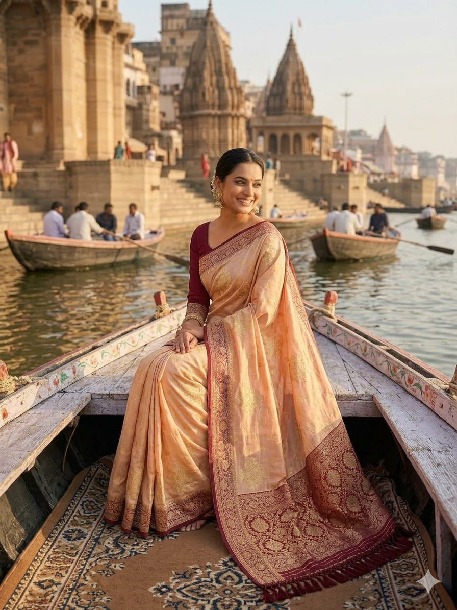 ChAP Royal Dola Silk Saree - Image 6